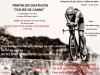 Affiche de Triathlon / Duathlon Fleurs de canne
