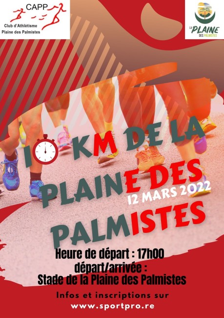 Course : Les 10 km de la Plaine des Palmistes 