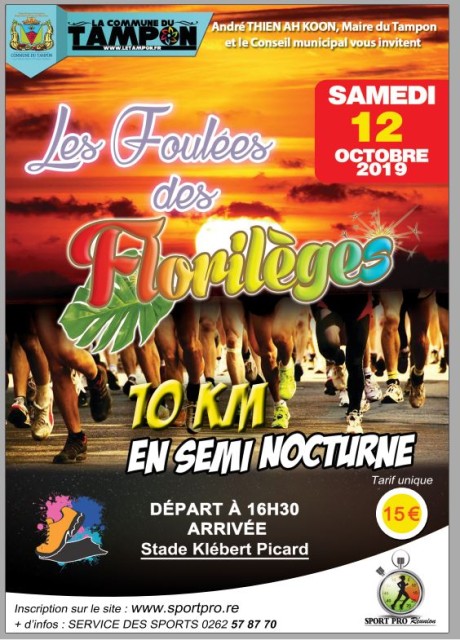 Course :  Foulees semi-nocturne des Florileges