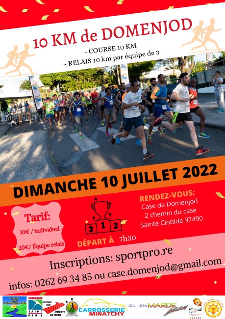 Course : 10 km domenjod