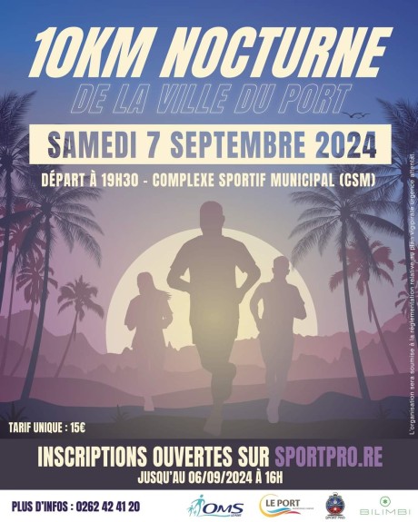 Course : 10km nocturne  du Port - Handi