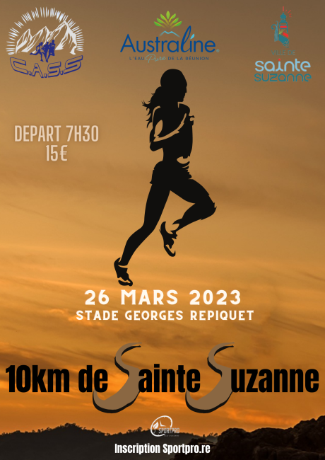 Course : 10km de Sainte Suzanne 
