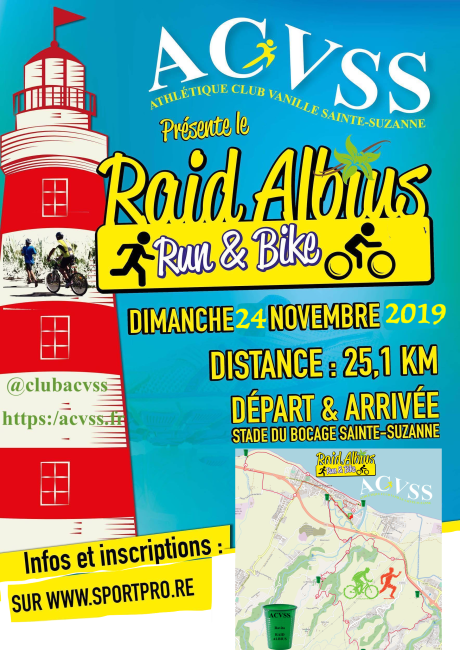Course : 23ème édition du Raid Albius