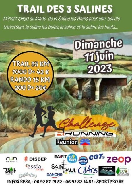 Course : Trail des 3 salines