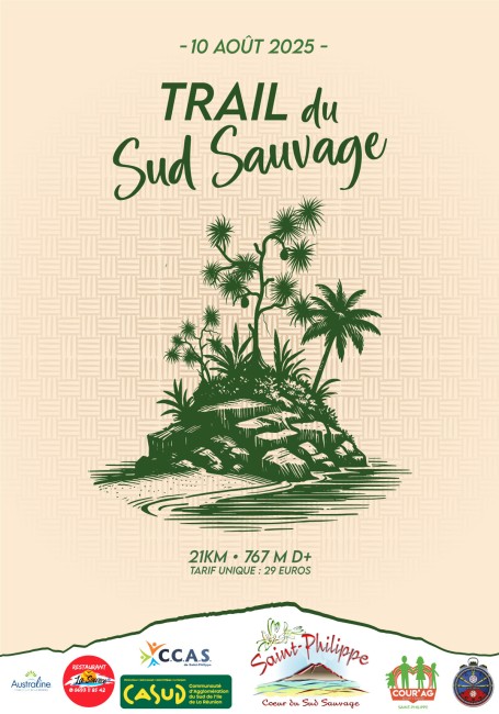 Course : Trail du Sud Sauvage