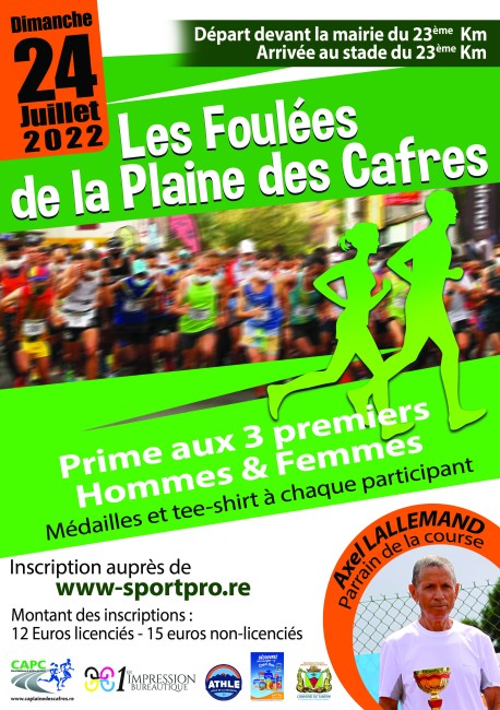 Course : Les foulées de la Plaine des Cafres