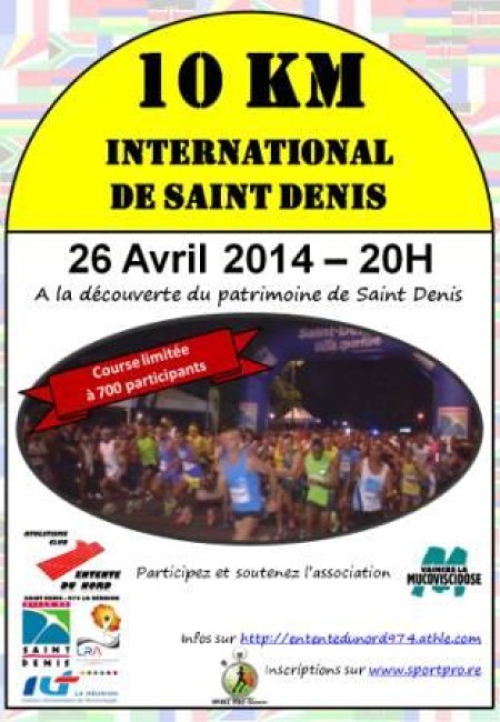 Course : 10 km nocturne international de Saint-Denis