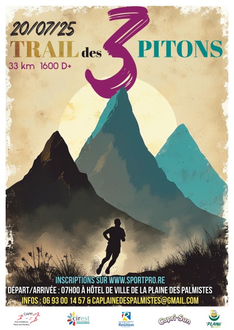 Course : Trail des Trois Pitons 
