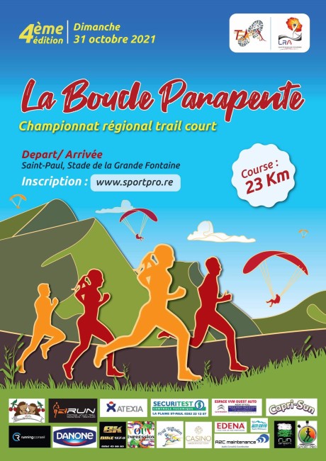 Course : Trail Boucle parapente 23 km