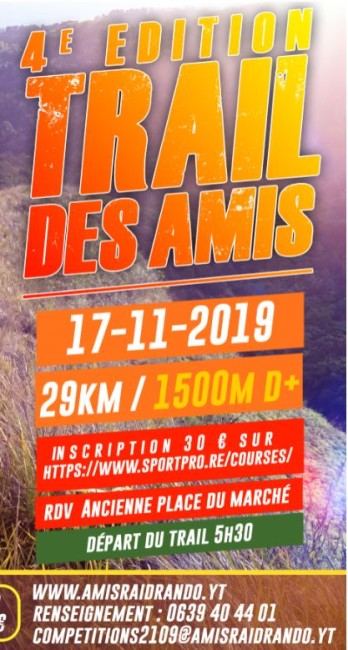 Course : Trail Amis Raid Rando Mayotte