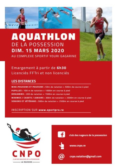 Course : Aquathlon Possession