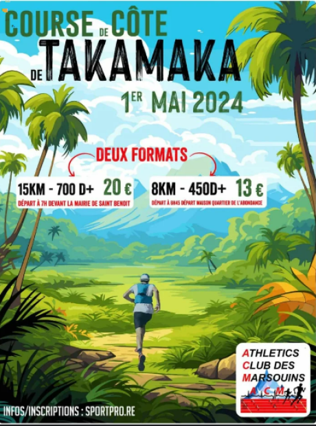 Course : Takamaka 15km