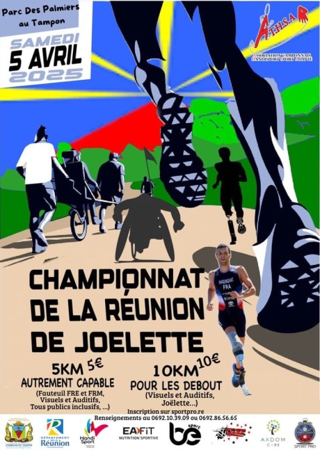 Course : 10km - Pour les debouts, Déficients Visuels, Auditifs, Joëlette