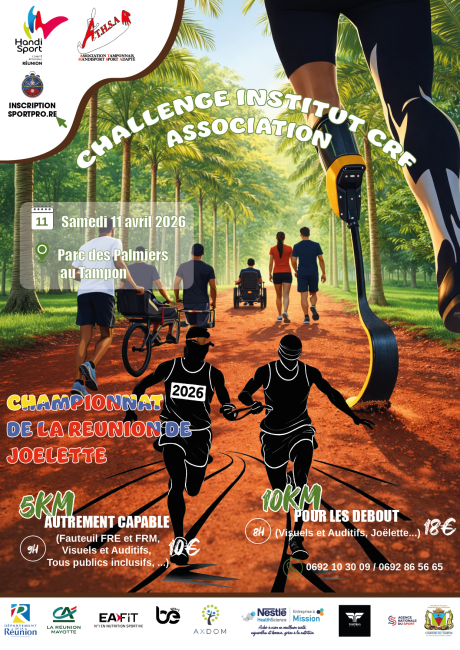 Course : 10km - Pour les debouts, Déficients Visuels, Auditifs, Joëlette