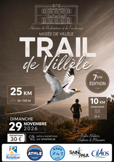 Affiche de Trail de Villèle