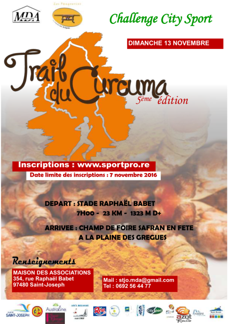 Course : Trail du Curcuma
