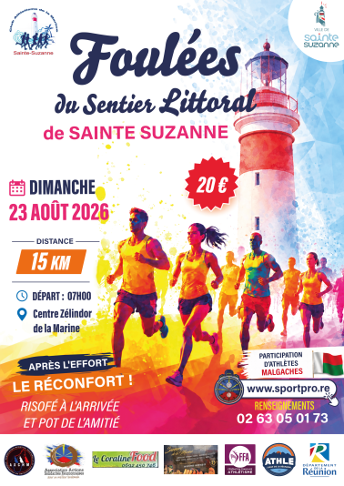 Affiche de Foulées du Sentier Littoral