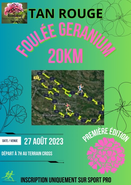 Course : Foulée Géranium