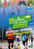 Affiche de Foulees de Saint-Andre