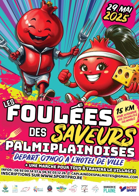Course : Foulées des saveurs Palmiplainoises