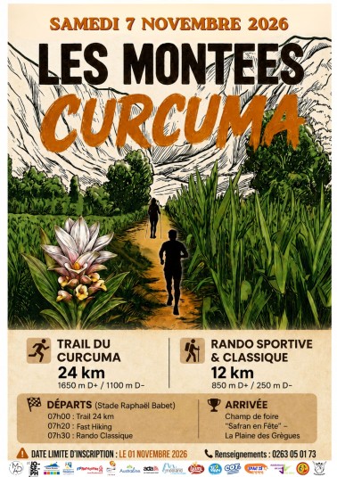 Affiche de Les Montées Curcuma 2026