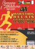 Affiche de Relais marathon de Saint-Benoit