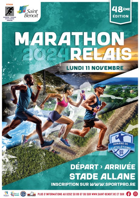 Course : Relais marathon de Saint Benoit