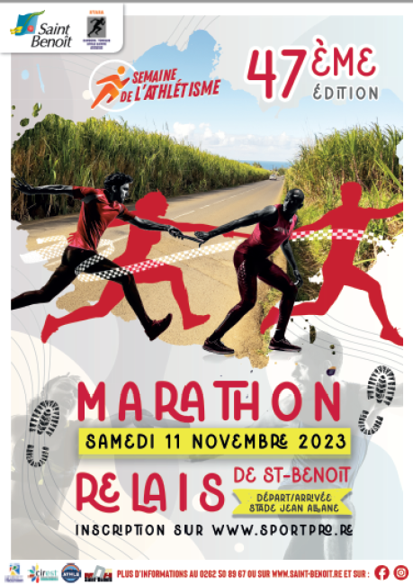 Course : Relais marathon de Saint Benoit 