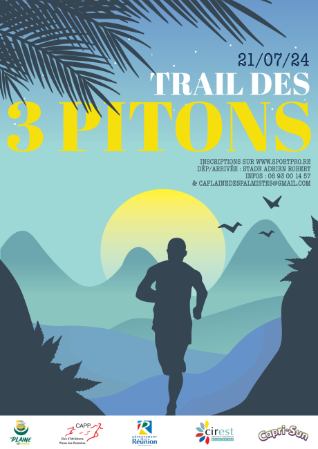 Course : Trail des 3 pitons - Championnat Trail Long