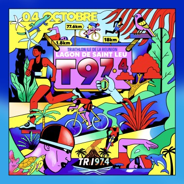 Affiche de TRI97.4 - 2ème Édition