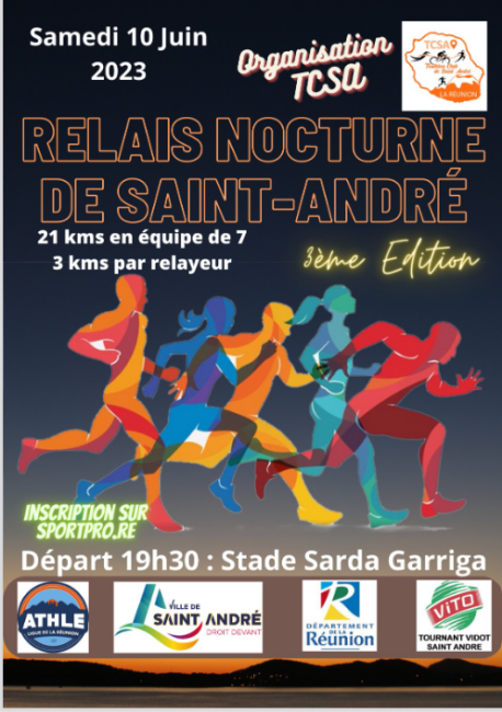 Course : Relais nocturne de Saint André