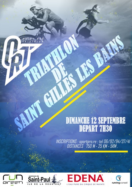 Course : Parcours TRIATHLON/DUATHLON de St Gilles les Bains  