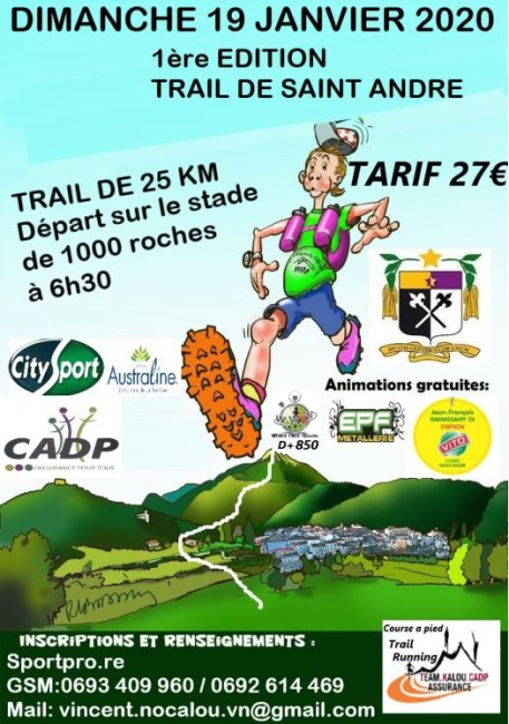 Course : Trail de Saint-André