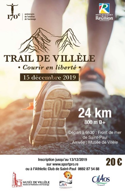 Course : Trail de Villèle