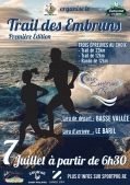 Affiche de Trail des embruns