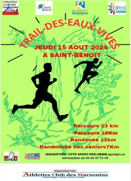 Course : Trail des eaux vives