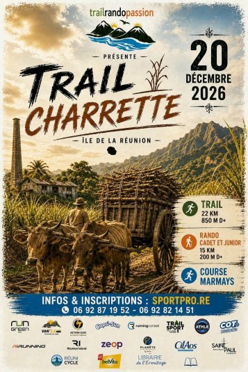 Affiche de Trail Charrette 