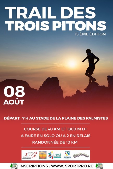 Course : Trail des trois pitons