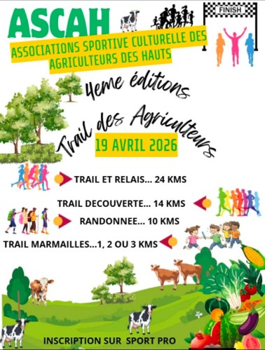Affiche de Trail des Agriculteurs