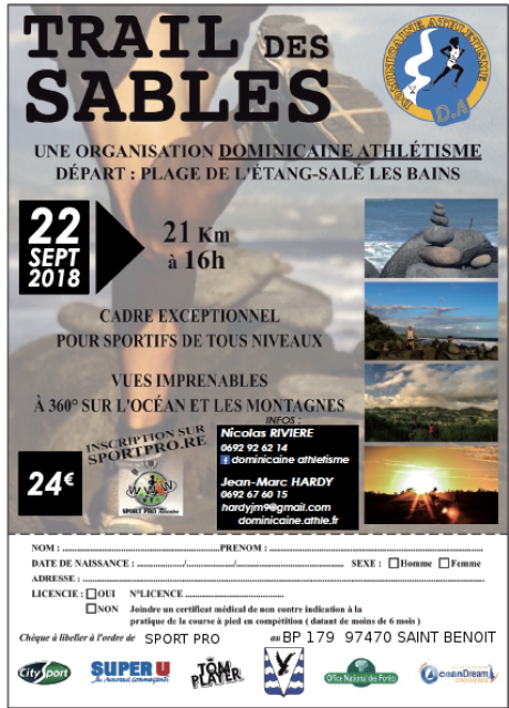 Course : Trail des sables