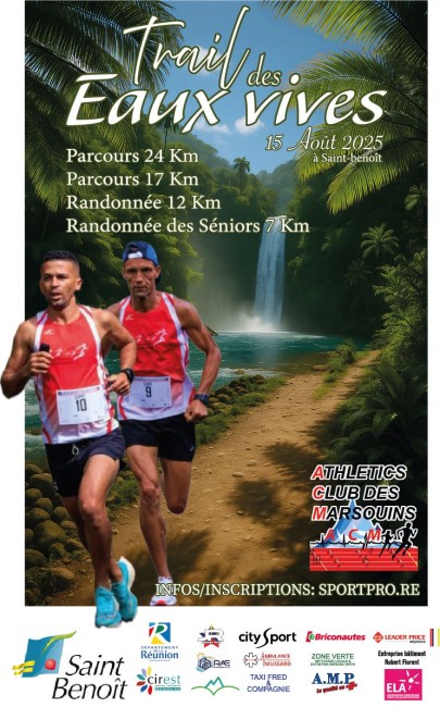 Course : Trail des eaux vives 