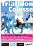 Affiche de Triathlon du Colosse - Championnat de la Réunion 2017