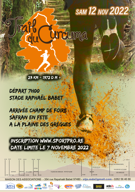 Course : Trail du Curcuma