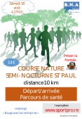 Affiche de Course nature Semi Nocturne 2018