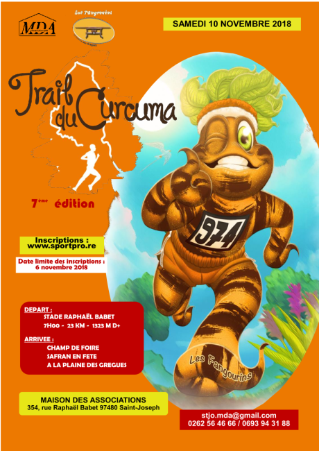 Course : Trail du Curcuma