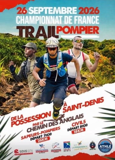 Affiche de Championnat de France de Trail des Sapeurs-Pompiers