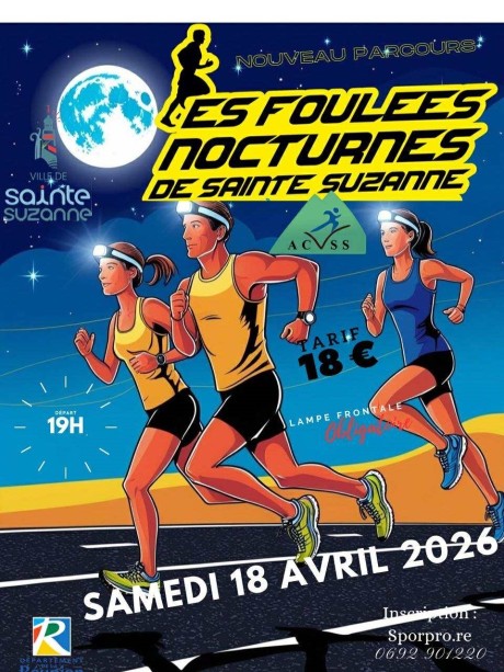 Course : Les Foulées nocturnes de Sainte-Suzanne 