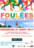 Affiche de Foulées Sentier Littoral de Sainte Suzanne