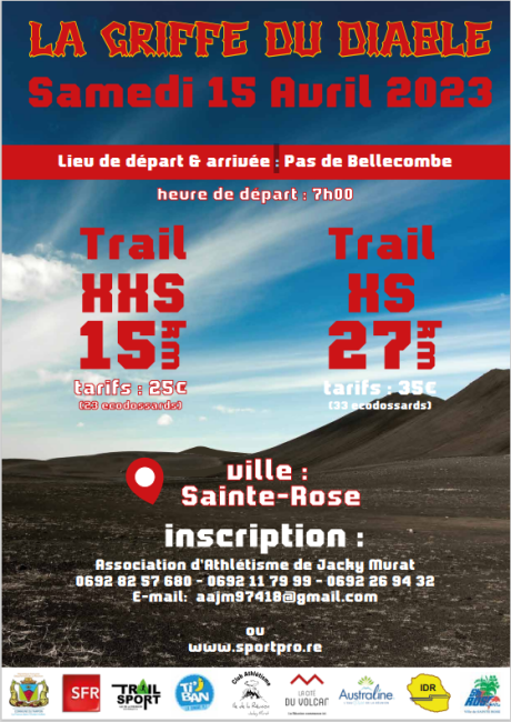 Course : La griffe du diable 25km