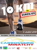 Affiche de Les 10 km de Domenjod 